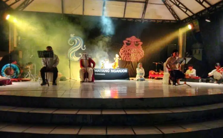 Wayang Nganjor Kolaboratif Tampil Memukau di Pandeglang, Gabungkan Pentas Wayang Dengan Teater