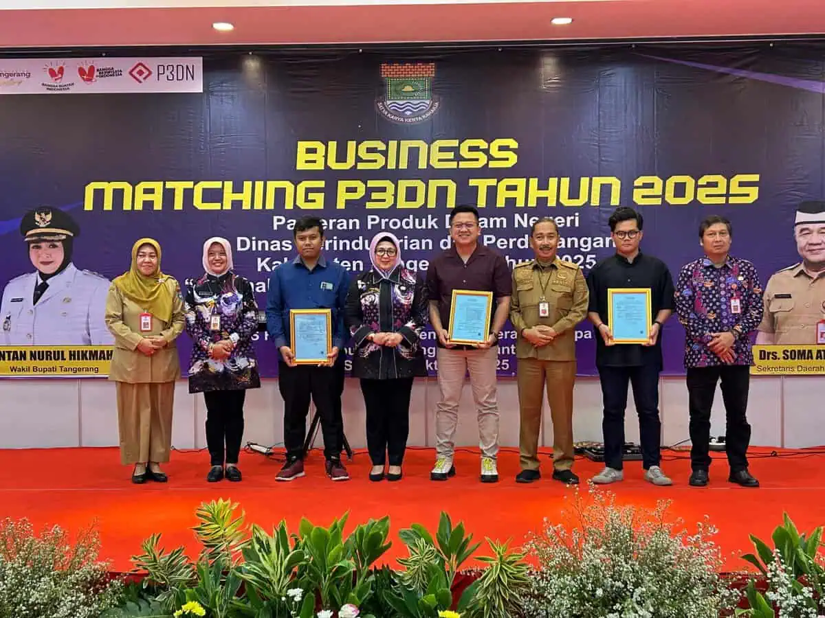 Disperindag Gelar P3DN, Wabup Tangerang Ajak Dukung Produk Industri Lokal Disperindag Gelar P3DN, Wabup Tangerang Ajak Dukung Produk Industri Lokal