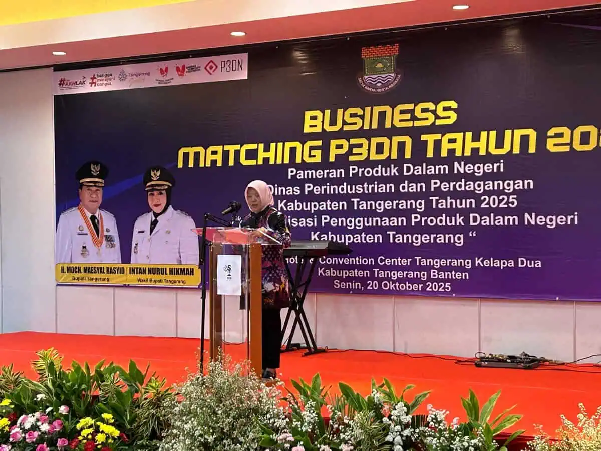 Disperindag Gelar P3DN, Wabup Tangerang Ajak Dukung Produk Industri Lokal Disperindag Gelar P3DN, Wabup Tangerang Ajak Dukung Produk Industri Lokal