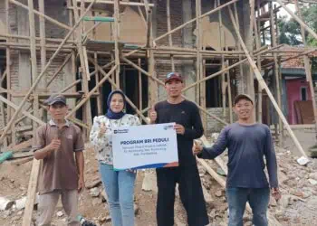 Melalui Program BRI Peduli, Bantu Pembangunan Masjid di Pandeglang