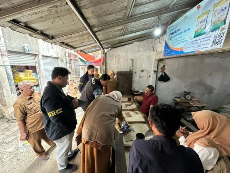 Polres Serang, Dinas Pertanian Dan Diskoumperindag, Cek Harga Beras di Pasar Tradisional