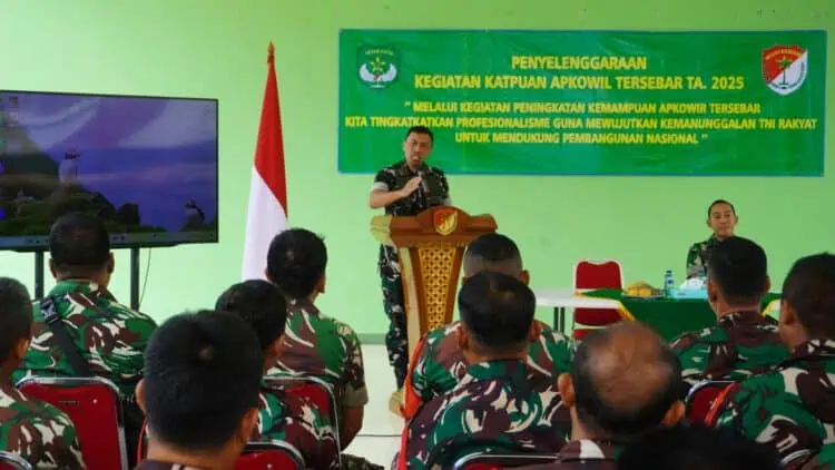 Gelar Apkowil, Kodim Tigaraksa Asah Kemampuan Babinsa