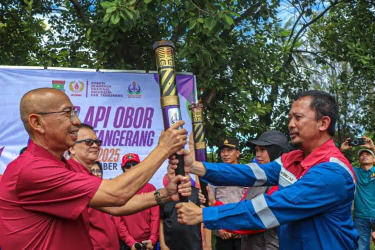 Ambil Api Kirab di Pertamina Gas Bitung, Eka Wibayu: Porkab Amanat Undang-undang