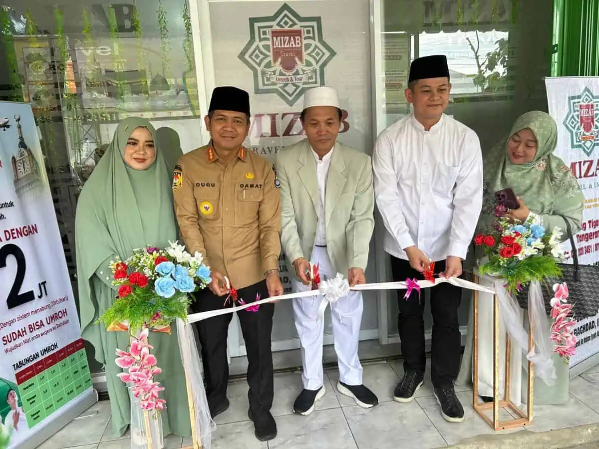 Mizab Travel dan Umroh Resmikan Kantor Cabang Tigaraksa Kabupaten Tangerang