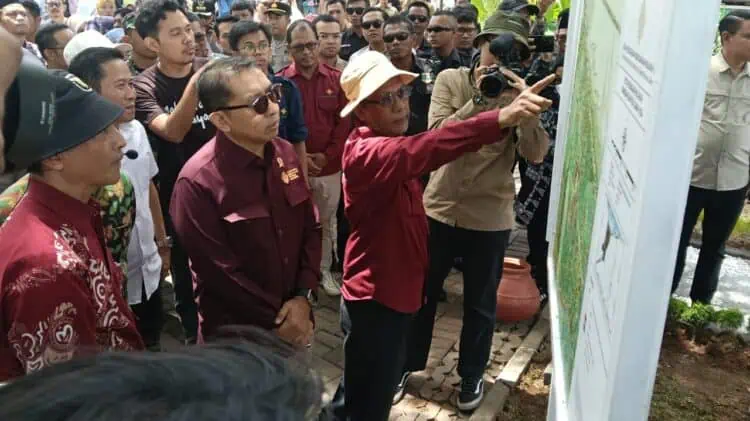 Menteri Kebudayaan RI Kunjungi Benteng Speelwijk Banten, Ini yang Dipaparkannya