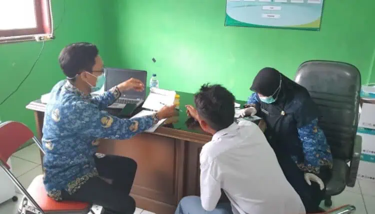 Puskesmas Gunung Kaler Deteksi Dini TBC di Pesantren, Cegah Penularan Massif