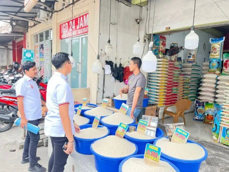 Tipidter Satreskrim Polres Serang Turunkan Tim, Cek Harga Beras di Pasaran