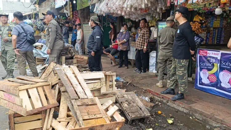 Bahu Jalan Kawasan Pasar Serpong Raya Akhirnya Bersih Dari PKL