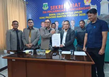 Agus Rasyid Calon Tunggal Ketua KONI Banten, Abdul Salam Dapat Kursi Wakil Ketua