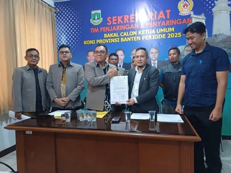 Agus Rasyid Calon Tunggal Ketua KONI Banten, Abdul Salam Dapat Kursi Wakil Ketua