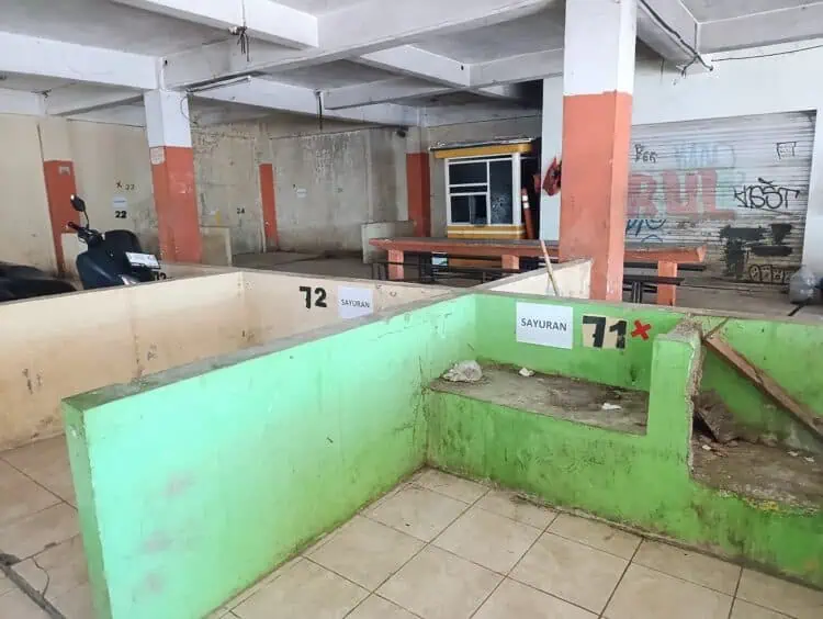 Relokasi PKL Pasar Serpong Tak Diminati