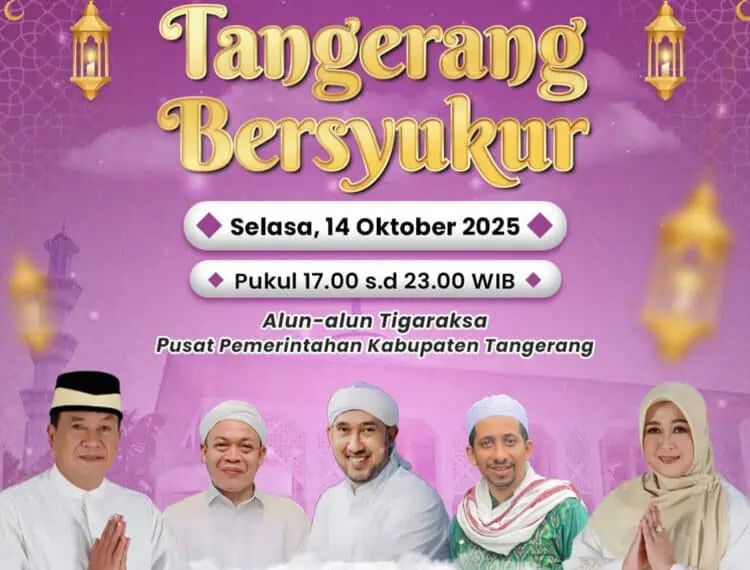 Rangkaian Acara HUT Ke-393 Kabupaten Tangerang, Bupati: Semua untuk Masyarakat