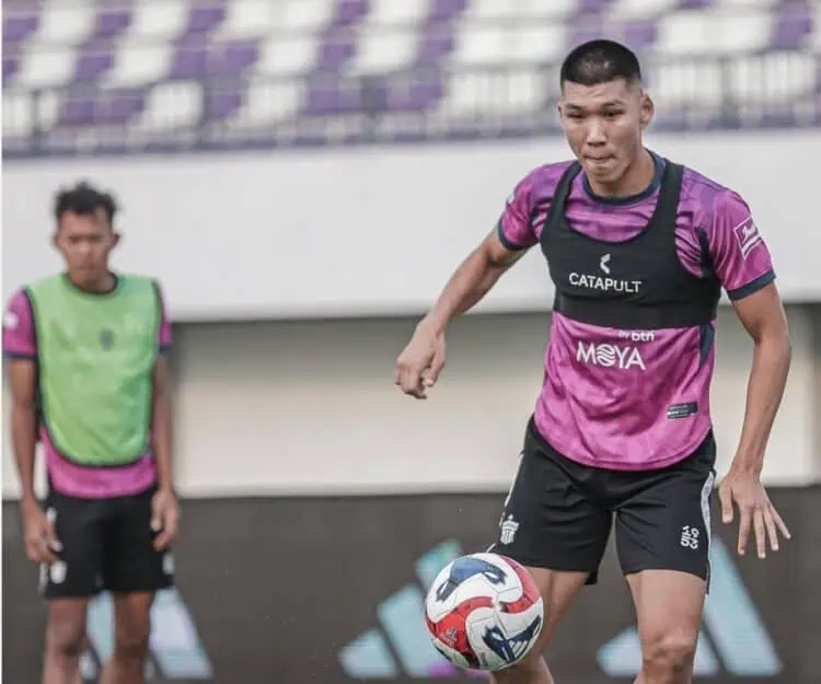 LANJUTKAN MOMENTUM: Persita Tangerang siap melanjutkan momentum positif saat menjamu PSIM Yogyakarta di Stadion Indomilk Arena, Tangerang, Jumat (17/10/2025) pukul 15.30 WIB. (DOK PERSITA OFFICIAL)