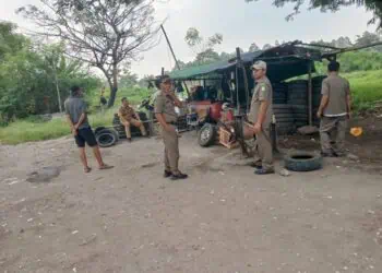 Bangunan Liar Hingga PKL di Sekitar Mall Balekota Ditertibkan