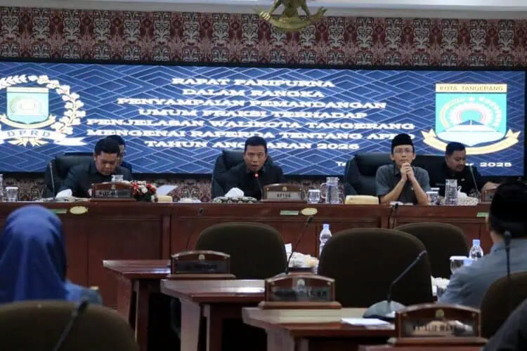 Begini Pemandangan Umum Fraksi-Fraksi DPRD Kota Tangerang atas RAPBD 2026