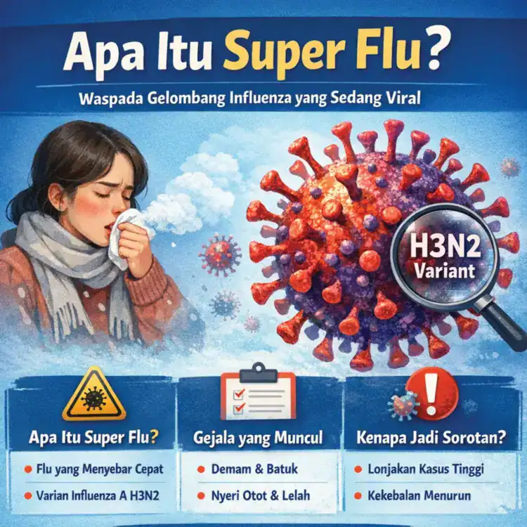 Apa Itu Super Flu? Fakta, Gejala dan Cara Menghadapinya