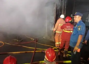Kebakaran Hanguskan Toko Suku Cadang Motor di Ciledug, Api Padam Setelah 8 Jam