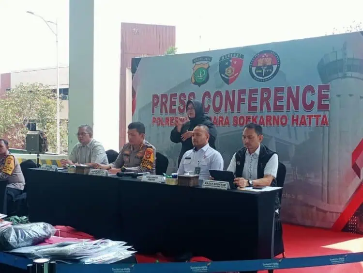 Polresta Bandara Soekarno-Hatta Bongkar Sindikat TPPO, 39 Tersangka Termasuk WNA Lebanon