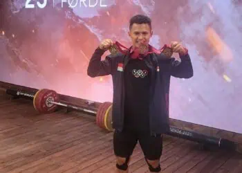 Rizki Juniansyah Raih Dua Emas Kejuaraan Dunia