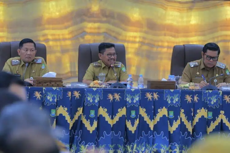 Evaluasi Kewilayahan, Wali kota Tangerang Soroti Sampah hingga Jalan Rusak