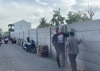 Wakil Ketua DPRD Tinjau Penutupan Akses di Kedaung Wetan