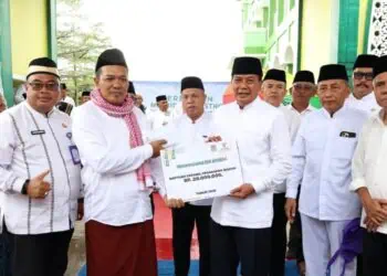 Masjid Al Wustho Perum Taman Buah 2 Kutabumi Diresmikan Bupati Tangerang