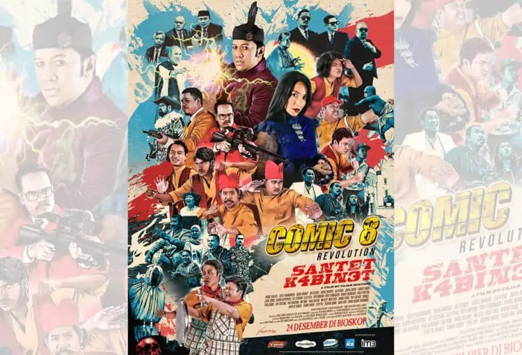 Sinopis Comic 8 Revolution: Santet K4binet, Film Komedi Horor Dibintangi Andre Taulany dan Hesti Yang Jadi Dukun