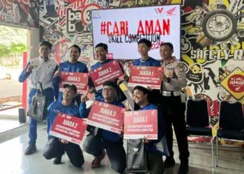 Wahana Gelar Safety Riding Skill Cari Aman Competition 2025