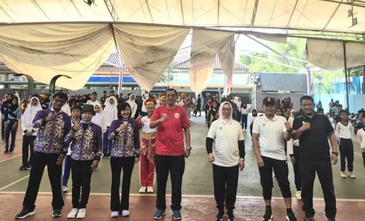 Semarak Lomba SKJ 2022, 50 Tim Pelajar Adu Kebugaran di Tigaraksa
