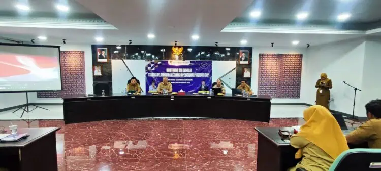 Tingkatkan Pelayanan Publik yang Akuntabel, Dinsos Kabupaten Tangerang Gelar Monev Standar Pelayanan dan SOP