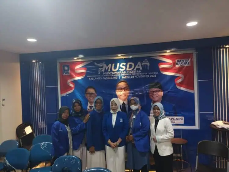 Sri Panggung Pimpin Kembali DPD PAN Kabupaten Tangerang