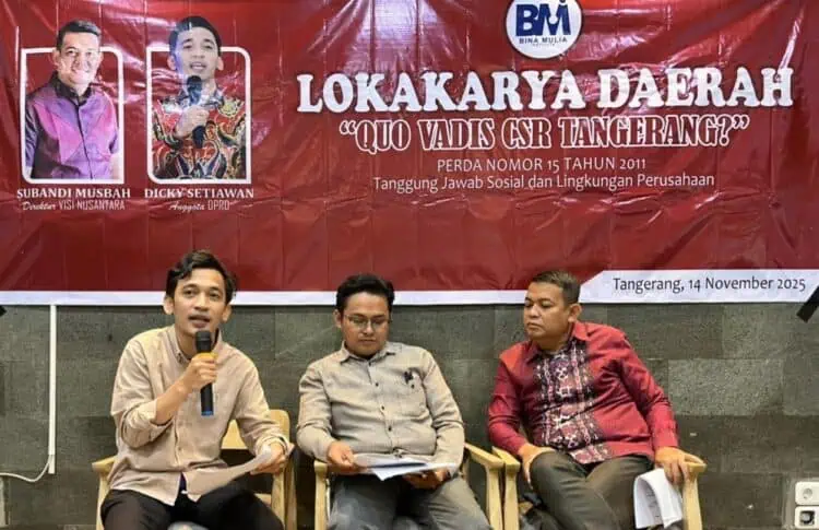 Kritik Realisasi CSR di Kabupaten Tangerang, Anggota DPRD Sebut Forum CSR Belum Inovatif