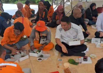 Makan Bersama Pasukan Orange, Sekda Banten: Bentuk Apresiasi dan Kebersamaan