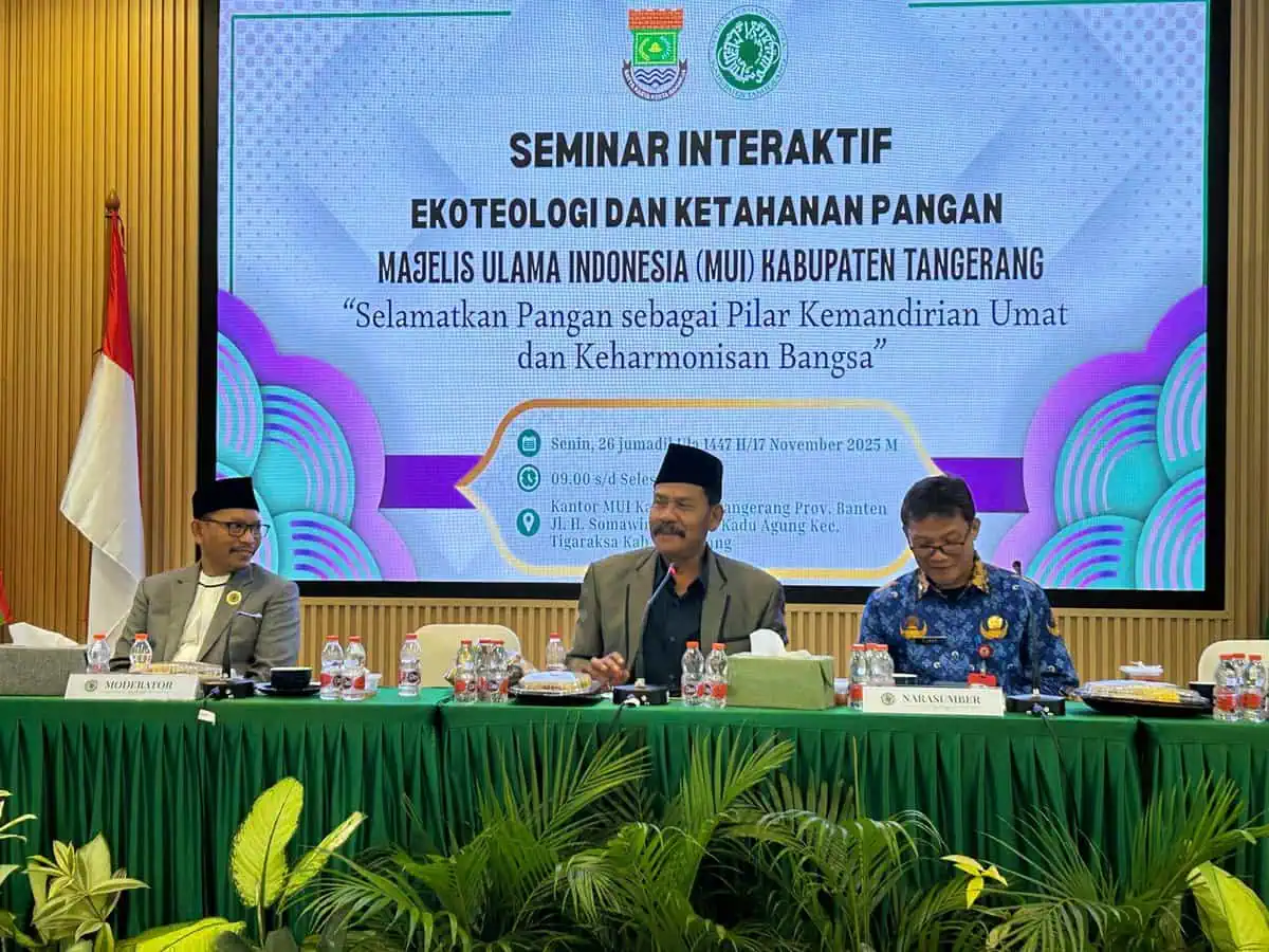 MUI Kabupaten Tangerang Gelar Seminar Ekoteologi dan Ketahanan Pangan