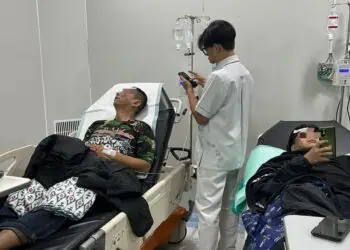 Ayah dan Anak Jadi Korban Penyiraman Air Keras di Pamulang