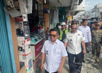 Andra Tinjau Dua Pembangunan Strategis di Kota Serang. (ISTIMEWA)