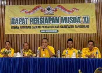 DPD Golkar Kabupaten Tangerang Usulkan Musda XI Digelar 13 Desember 2025
