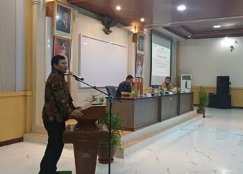 KPK RI hadiri Rapat Koordinasi Lanjutan Pencegahan Korupsi Melalui Penertiban dan Pengamanan Barang Milik Daerah di Wilayah Provinsi Banten di aula Badan Pengelolaan Keuangan dan Aset Daerah (BPKAD) Provinsi Banten, KP3B, Kota Serang, Kamis (20/11/2025). (ISTIMEWA)