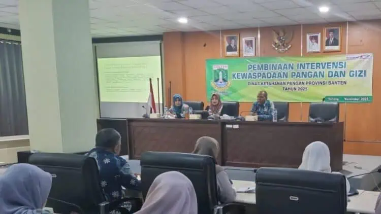 Atasi Rawan Pangan dan Gizi, Dinas Ketahanan Pangan Banten Lakukan Pembinaan Intervensi