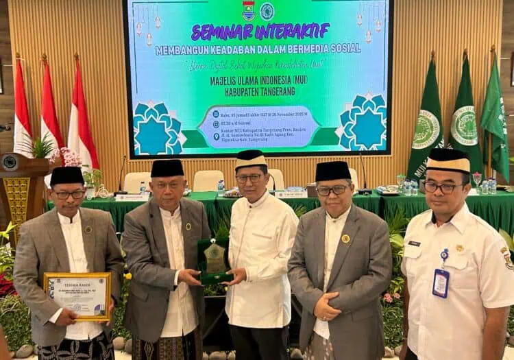 MUI Kabupaten Tangerang Gelar Seminar Interaktif Literasi Digital, Dorong Keadaban Bermedia Sosial
