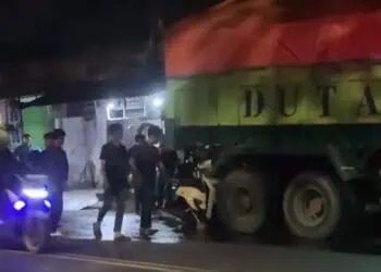 Tabrak Truk Tanah Parkir di Cikupa, 2 Orang Tewas