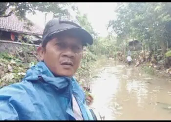 Antisipasi Banjir Susulan, Sungai Cielor Angsana Pandeglang Dibersihkan