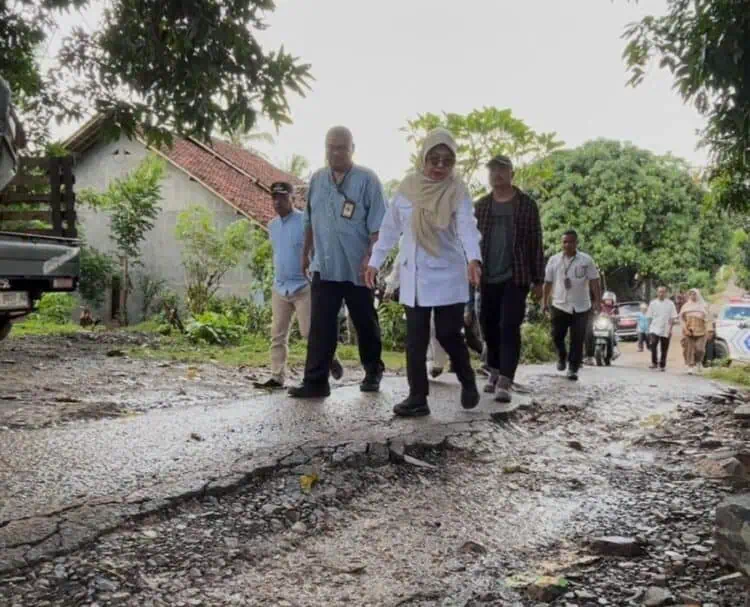 Respon Cepat Program Bang Andra, Bupati Dewi: Tingkatkan Konektivitas Pedesaan, Perekonomian Akan Tumbuh