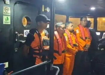 KM Jayasena Mati Mesin di Perairan Tanjung Layar Pandeglang, 18 Orang Menunggu Evakuasi