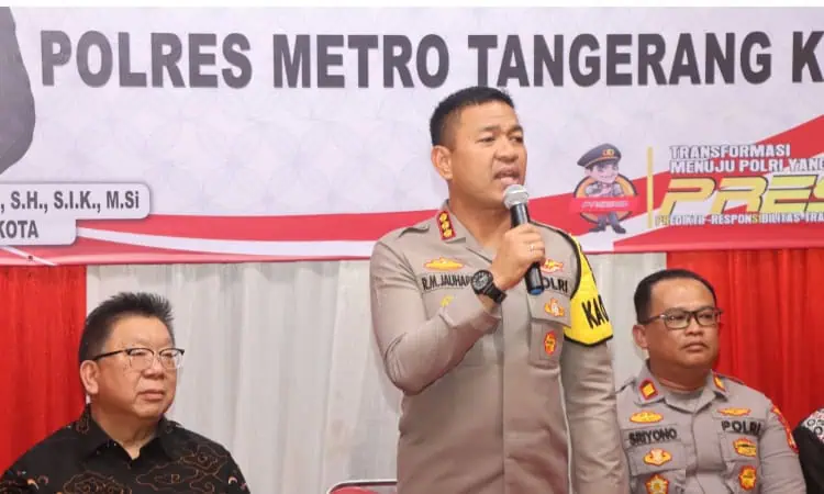 Polres Metro Tangerang Kota Dorong Sekolah Jadi Garda Depan Pencegahan Perundungan