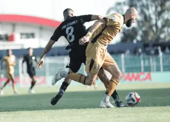 Pencetak gol Persita Pablo Ganet. (ISTIMEWA)