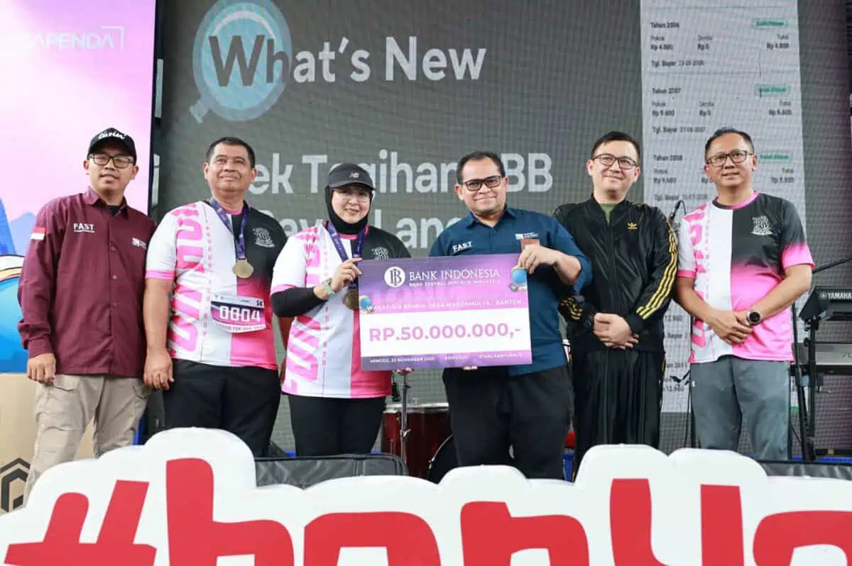 Kolaborasi Pemkab Tangerang-BI, Tangkab Fun Run 2025 Sukses Digelar