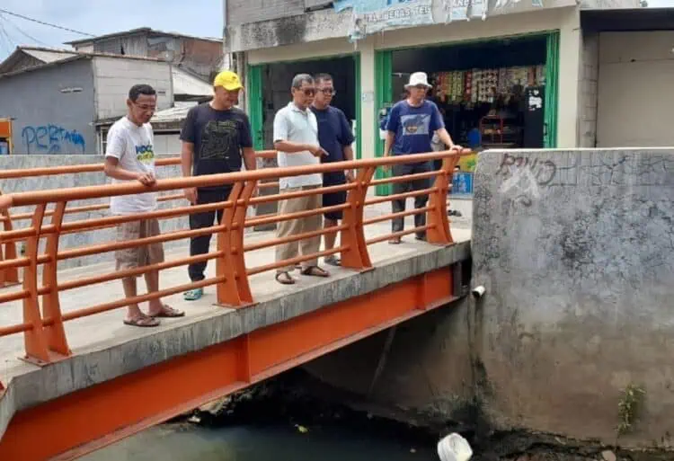 Serap Aspirasi Warga Soal Banjir, Ketua Komisi IV DPRD Tangsel Tengok Kali Cibenda