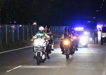 Kapolres Metro Tangerang Kota Pimpin Patroli Skala Besar Antisipasi Guantibmas Malam Minggu