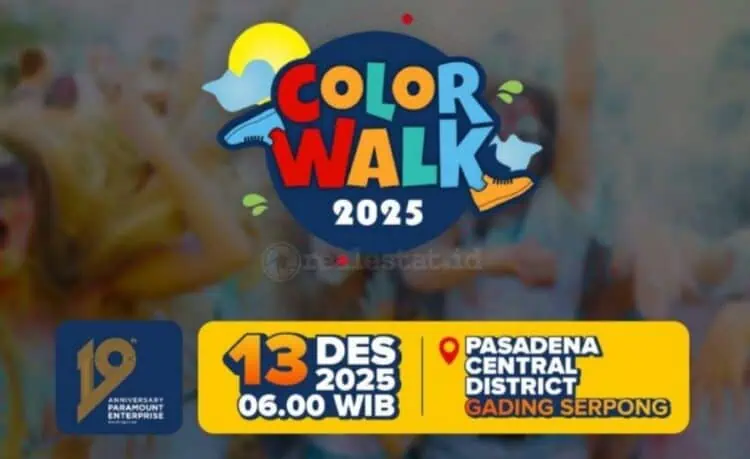 Ari Lasso dan DJ Yasmin Guncang Paramount Color Walk 2025 di Gading Serpong, Siapkan Hadiah Total Rp200 Juta